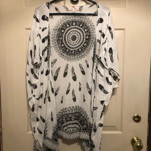 Boho kimono top